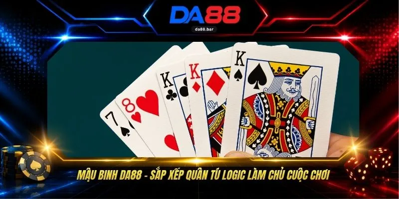 Mậu Binh DA88 - Sắp Xếp Quân Tú Logic Làm Chủ Cuộc Chơi 1 Mậu Binh DA88 - Sắp Xếp Quân Tú Logic Làm Chủ Cuộc Chơi